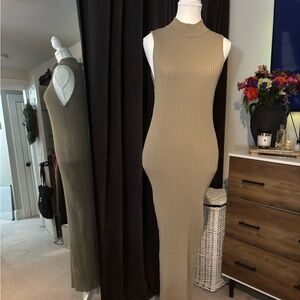 Zara Olive Sweater Dress - NEW!!